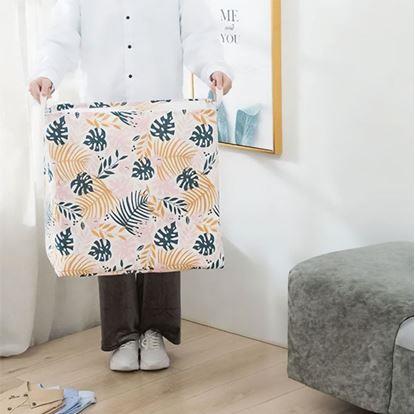 Obrázek Úložný koš na textil se stahovací šňůrkou