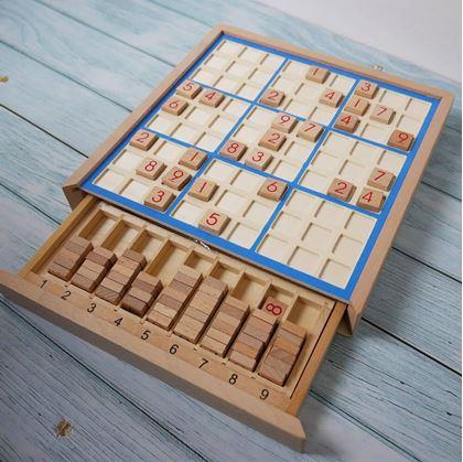 Obrázek z Dřevěné sudoku