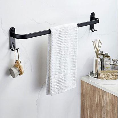 Obrázek Nalepovací věšák na ručník, s háčky