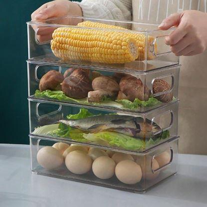 Obrázek Kuchyňský organizér průhledný 25 cm