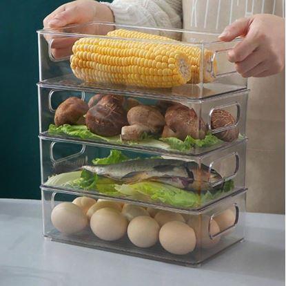 Obrázek Průhledný organizér do kuchyně