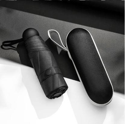 Obrázek Mini skládací deštník s pouzdrem