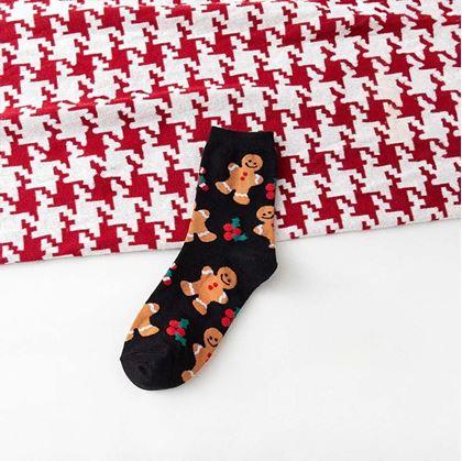 Obrázek z Vánoční ponožky vel. 36-40 - perníčci