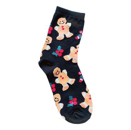 Obrázek z Vánoční ponožky vel. 36-40 - perníčci