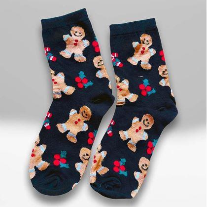 Obrázek z Vánoční ponožky vel. 36-40 - perníčci