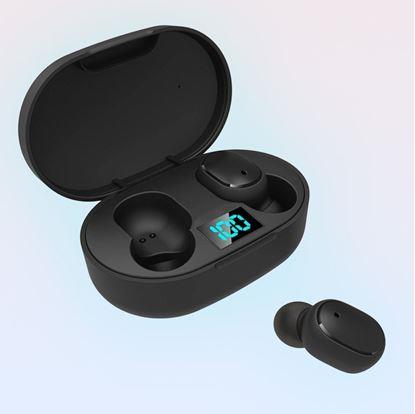 Obrázek Bluetooth bezdrátová sluchátka do uší - špunty