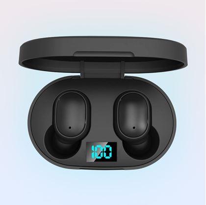 Obrázek z Bluetooth bezdrátová sluchátka do uší - špunty