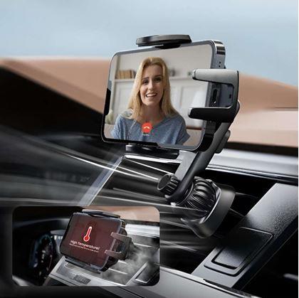 Obrázek z Držák na mobil do auta do ventilační mřížky