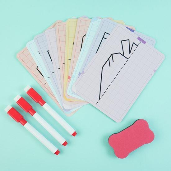 Obrázek z Sada obrázků symetrické kreslení - svět kolem nás