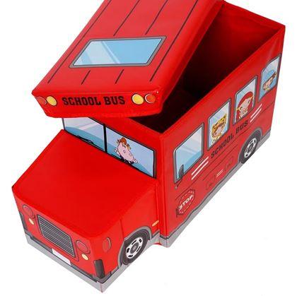 Obrázek z Úložný box/taburet na hračky
