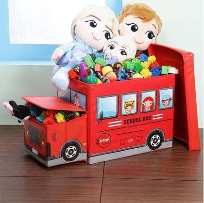 Obrázek z Úložný box/taburet na hračky