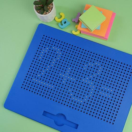 Obrázek z Magnetická kreslící tabulka - velká, modrá