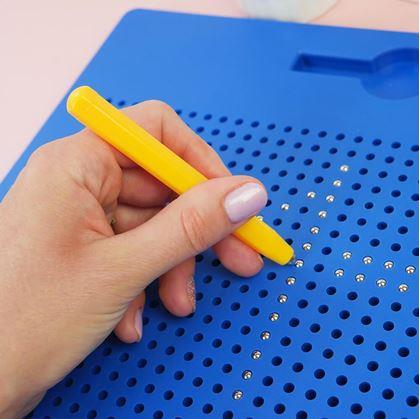 Obrázek z Magnetická kreslící tabulka - velká, modrá