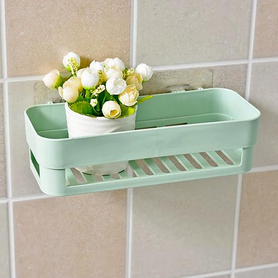 Obrázek z Nalepovací polička do koupelny/kuchyně - mátová