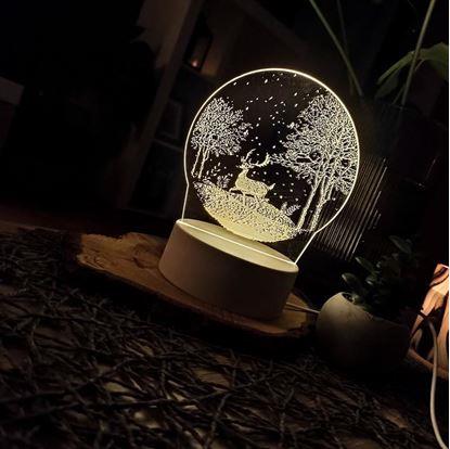 Obrázek Dekorativní 3D lampa