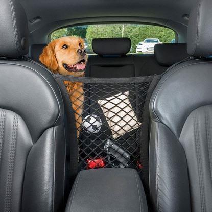 Obrázek Síťka mezi sedačky s úložným prostorem