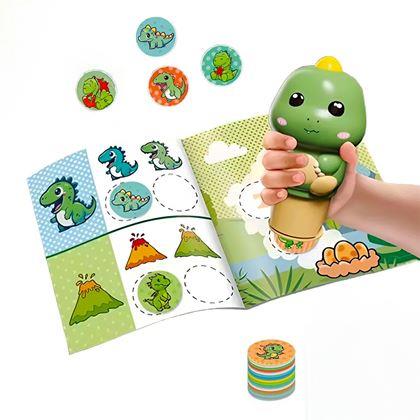 Obrázek z Razítko se samolepkami - dinosaurus