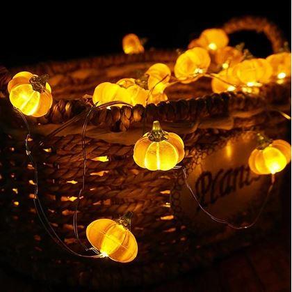 Obrázek z LED světelný řetěz dýně