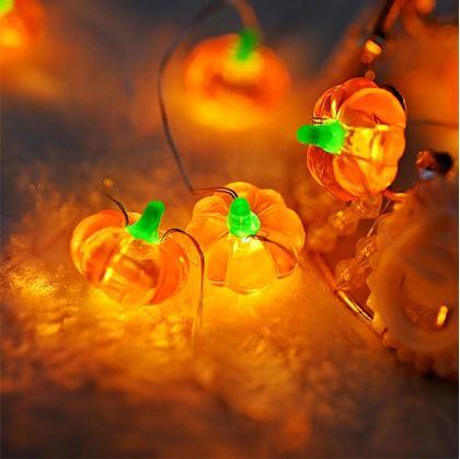 Obrázek z LED světelný řetěz dýně