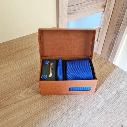 Obrázek z Sada doplňků k obleku - modrá