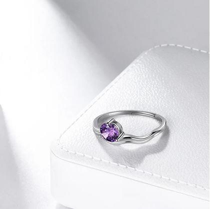 Obrázek z Nastavitelný prstýnek znamení - vodnář