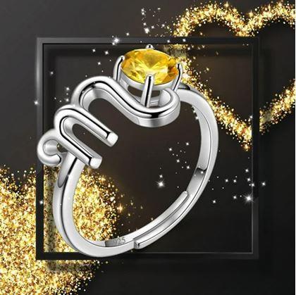 Obrázek z Nastavitelný prstýnek znamení - štír