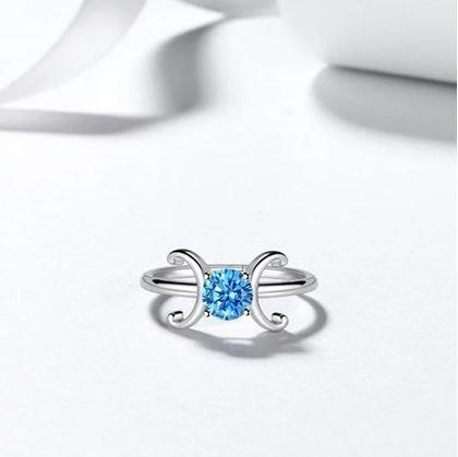 Obrázek z Nastavitelný prstýnek znamení - ryby