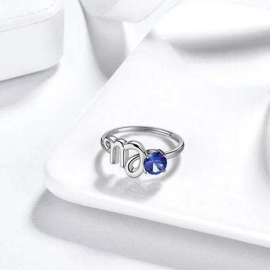 Obrázek z Nastavitelný prstýnek znamení - panna