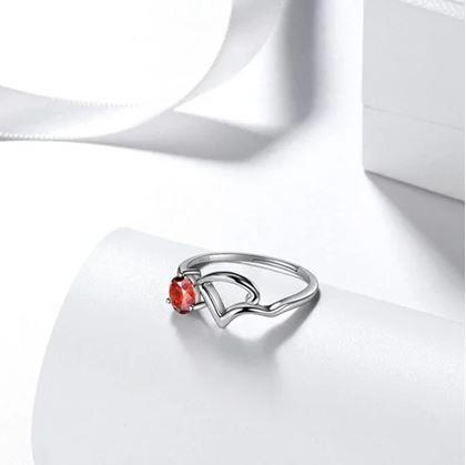 Obrázek z Nastavitelný prstýnek znamení - kozoroh