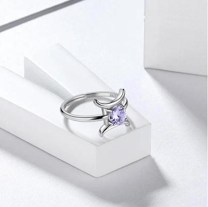 Obrázek z Nastavitelný prstýnek znamení - blíženci