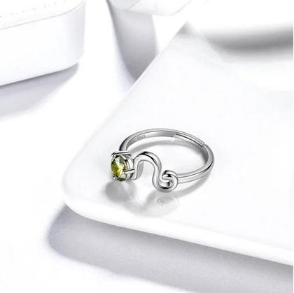 Obrázek z Nastavitelný prstýnek znamení - lev