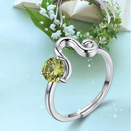 Obrázek z Nastavitelný prstýnek znamení - lev