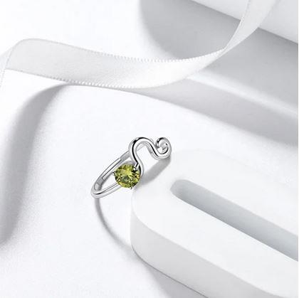 Obrázek z Nastavitelný prstýnek znamení - lev