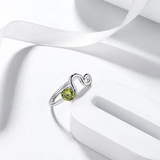 Obrázek z Nastavitelný prstýnek znamení - lev