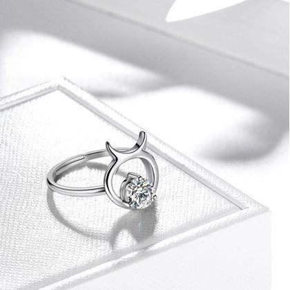 Obrázek z Nastavitelný prstýnek znamení - býk