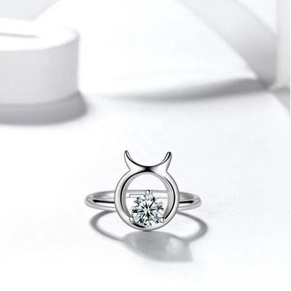 Obrázek z Nastavitelný prstýnek znamení - býk