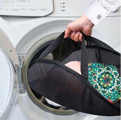 Obrázek z Skládací koš na vyndání prádla