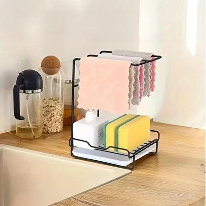 Obrázek z Nalepovací odkapávač na houbičky a utěrky