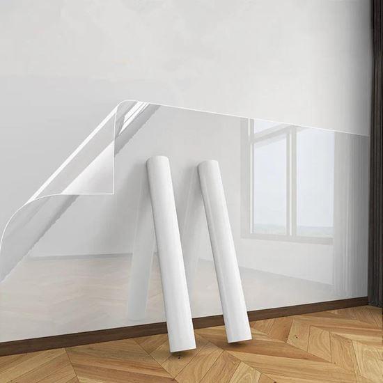 Obrázek z Statická transparentní ochranná a omyvatelná fólie na stěnu 60x200 cm