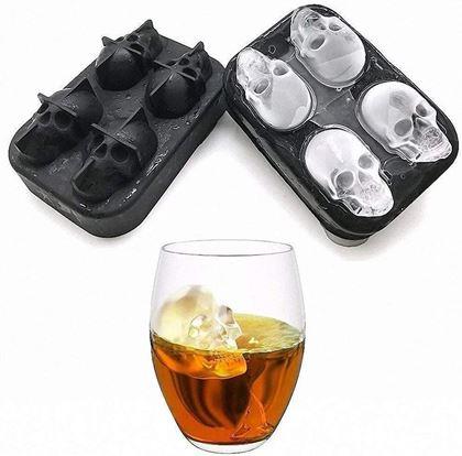 Obrázek z Forma na led - lebka