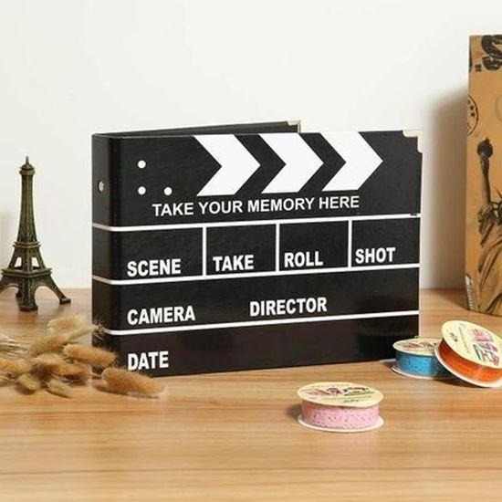 Obrázek z Zážitkový deník/fotoalbum filmová klapka + kreativní sada samolepek