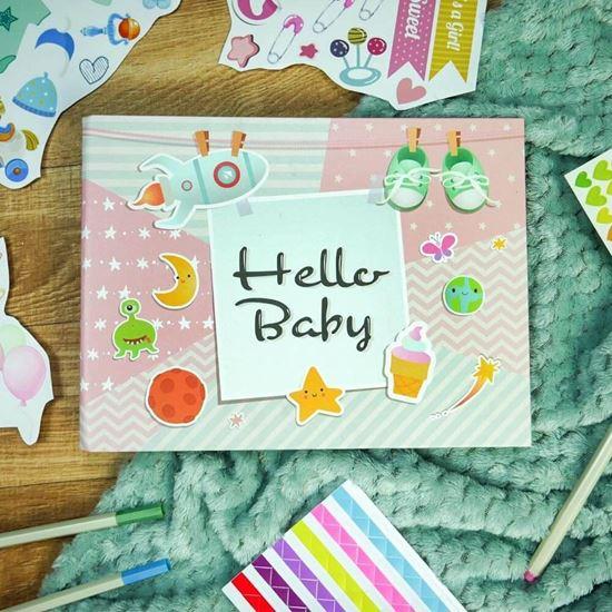 Obrázek z Dětské fotoalbum + kreativní sada samolepek