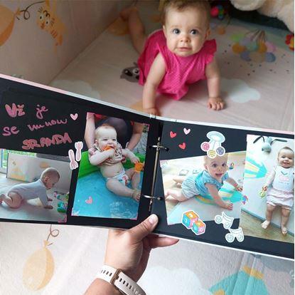 Obrázek Dětské fotoalbum + kreativní sada samolepek