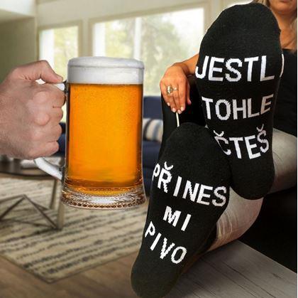 Obrázek z Ponožky - Přines mi pivo