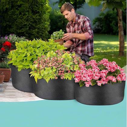 Obrázek z Textilní záhon 140 l, 80 x 30 cm