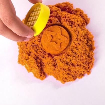 Obrázek z Tekutý kinetický písek mega set 2000 g - plastový kyblík
