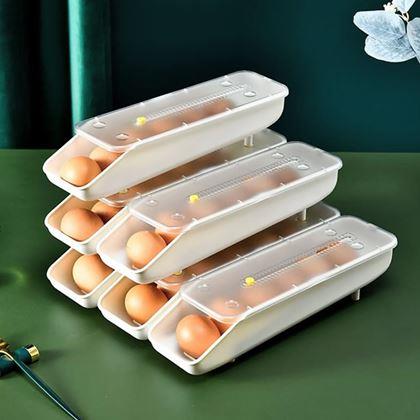 Obrázek z Samospádový organizér na vajíčka