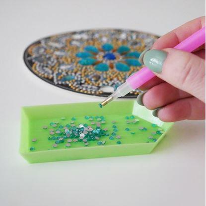 Obrázek Diamantové malování LED lampička mandala
