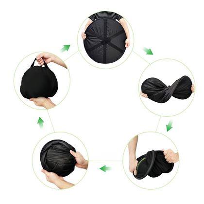 Obrázek z Závěsná síť na sušení bylinek a hub - 4 patra