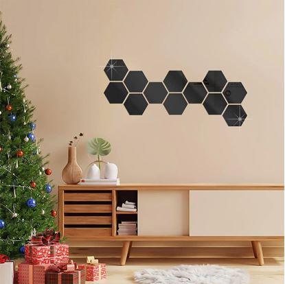 Obrázek Tapeta hexagon 10 ks
